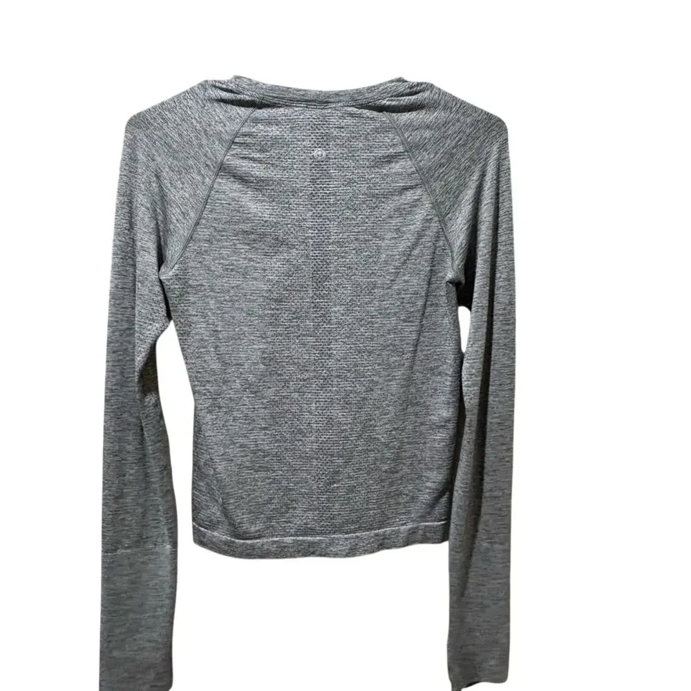 lululemon athletica Charcoal Long Sleeve swiftly